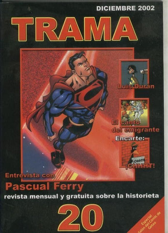 Trama revista mensual de comic numero 20