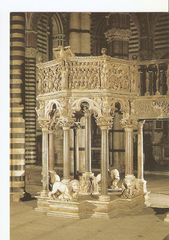 Postal 021993 : Pulpit, Siena -Duomo