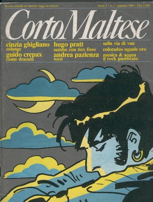 Corto Maltese anno 2 numero 01, enero 1984