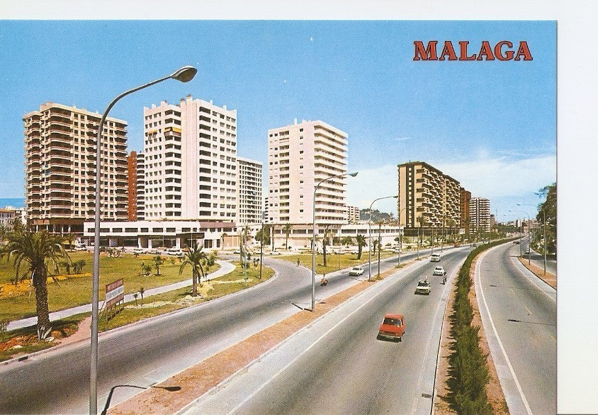 Postal 025837 : Prolongacion de la Alameda. Malaga