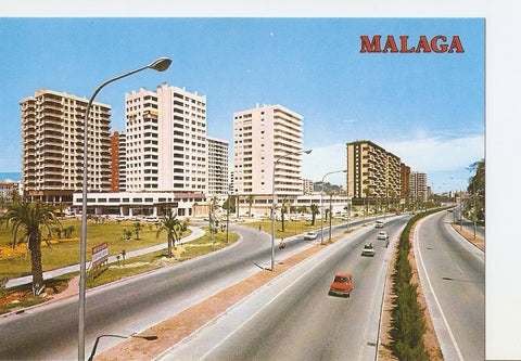 Postal 025837 : Prolongacion de la Alameda. Malaga