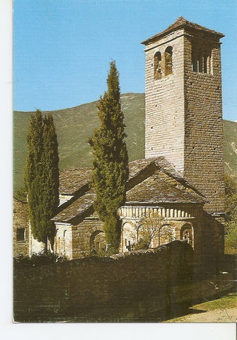 Postal 039389 : Larrede (Huesta). Iglesia Mozarabe de San Pedro Siglo XI