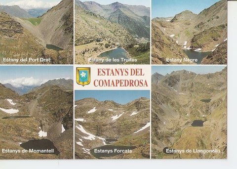 Postal 040703 : Principat dAndorra. Arinsal. Lagos de la valle del Comapedrosa