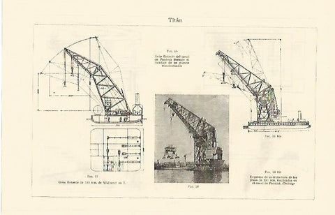 LAMINA ESPASA 1226: Grua flotante