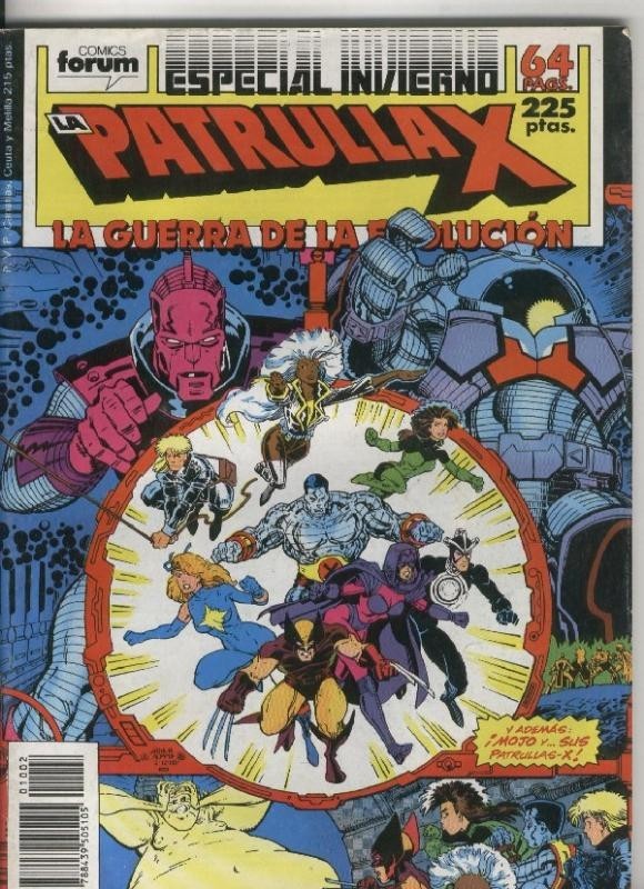 La Patrulla X invierno 1988: La guerra de la evolucion