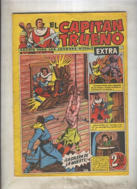 El Capitan Trueno extra numero 022 (aviejado)