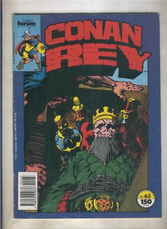 Conan Rey numero 63 (numerado 1 en trasera)