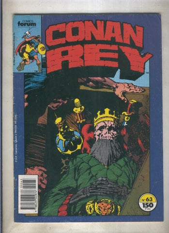 Conan Rey numero 63 (numerado 1 en trasera)
