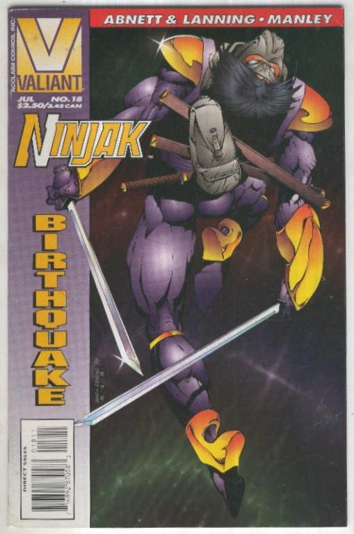 NINJAK, Vol.1 No. 18: Icebreaker (Valiant 1995)