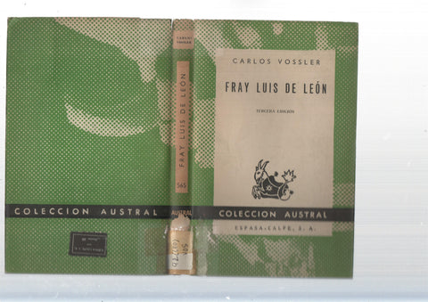 Coleccion Austral: Fray Luis de Leon