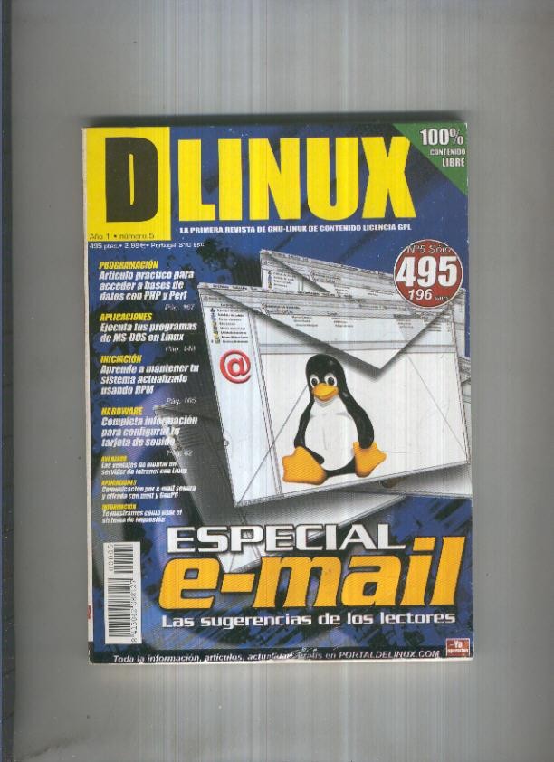REVISTA DLINUX, Año 01 Numero 05: ESPECIAL E-MAIL