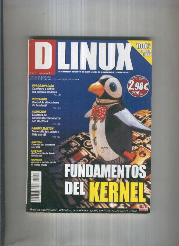 REVISTA DLINUX, Año 01 Numero 11: Fundamentos del KERNEL