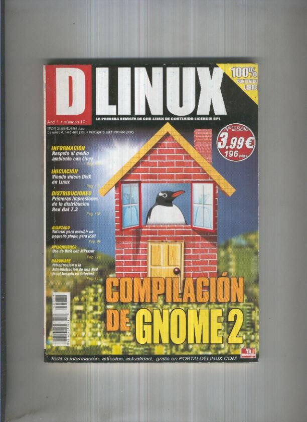 REVISTA DLINUX, Año 01 Numero 12: Compilacion de Gnome 2