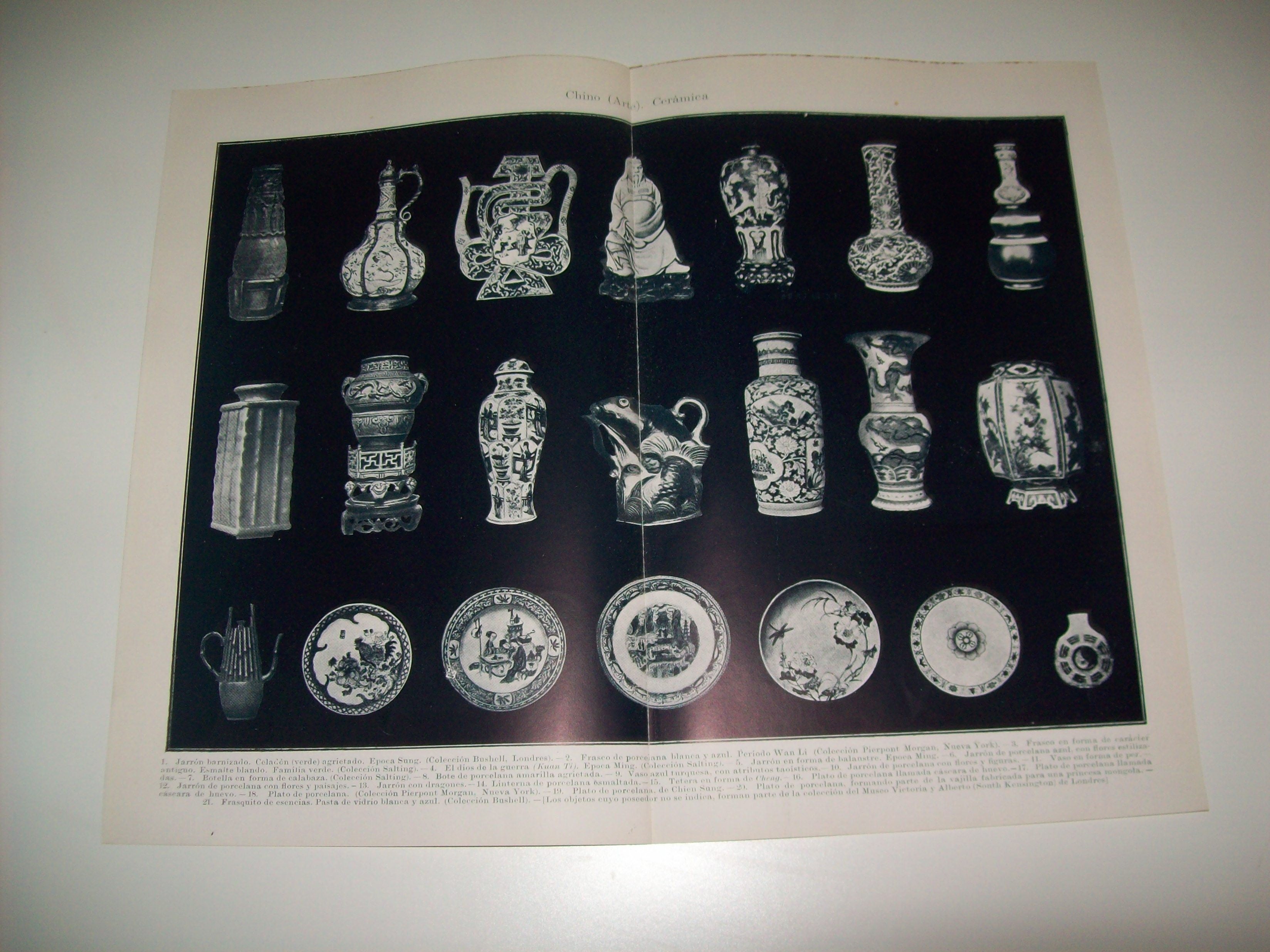 LAMINA ESPASA 1979: Ceramica de China