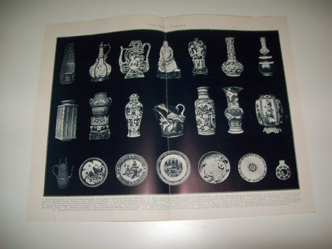 LAMINA ESPASA 1979: Ceramica de China