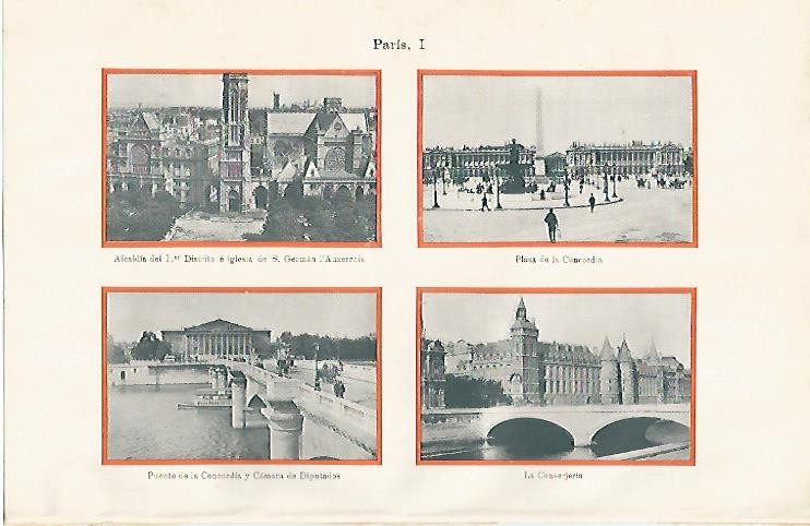 LAMINA ESPASA 2263: Vistas de Paris