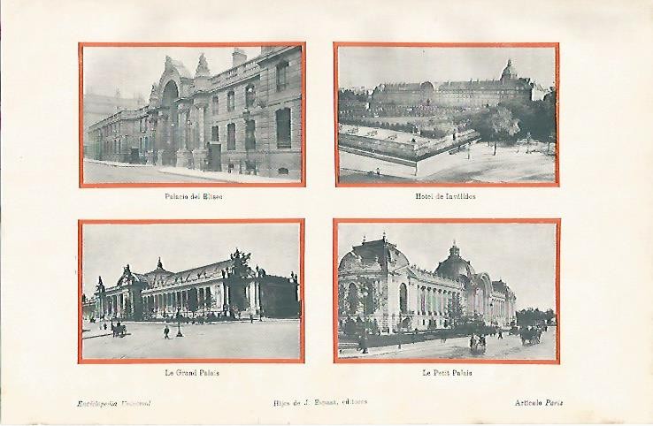 LAMINA ESPASA 2264: Edificios de Paris