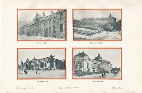 LAMINA ESPASA 2264: Edificios de Paris