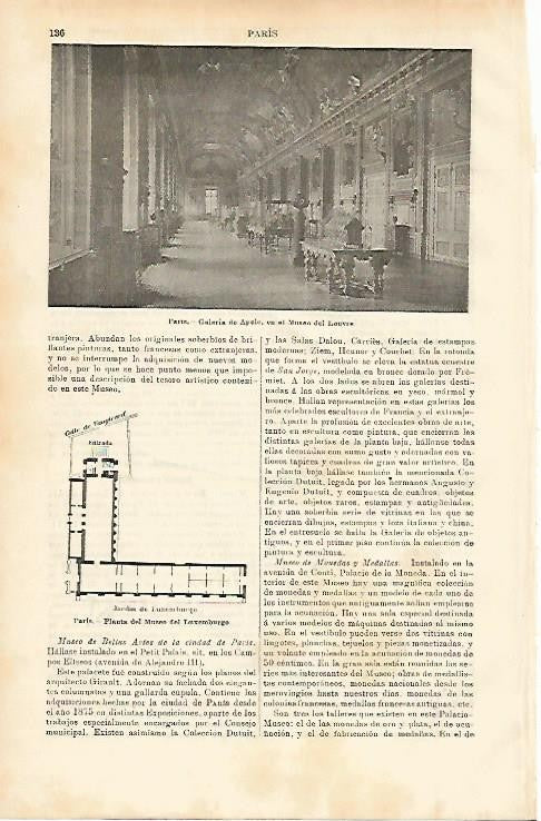 LAMINA ESPASA 2284: Galeria de Apolo. Paris