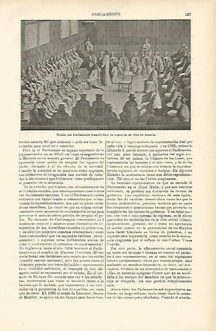 LAMINA ESPASA 2293: Sesion del Parlamento de Paris bajo Ana de Austria