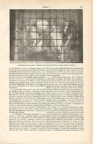 LAMINA ESPASA 2399: Fresco de Rafael en el Palacio Vaticano de Roma