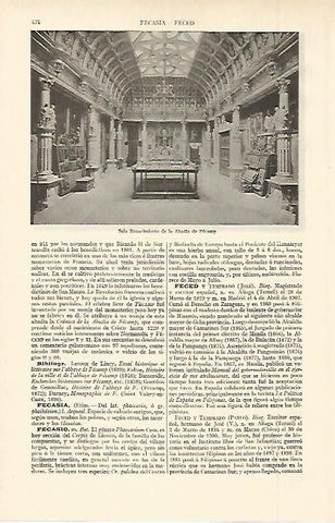 LAMINA ESPASA 2448: Sala Renacimiento de la Abadia de Fecamp Francia