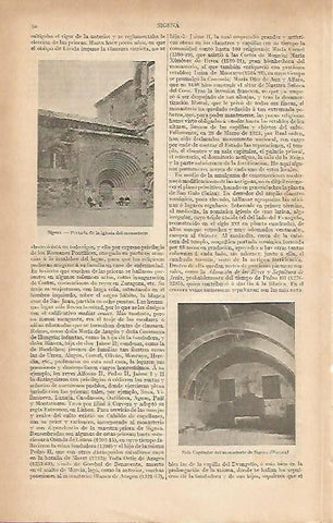 LAMINA ESPASA 2544: Monasterio de Sigena Huesca