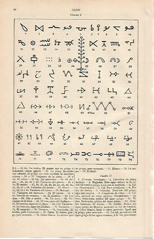LAMINA ESPASA 2553: Signos
