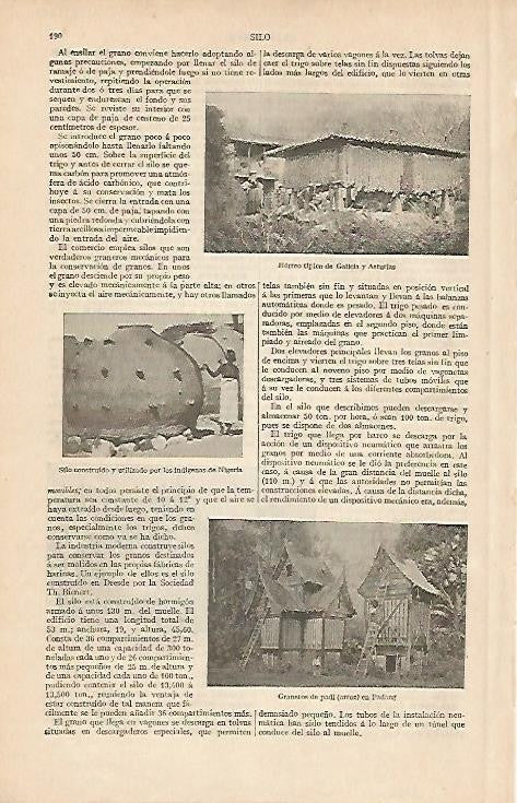 LAMINA ESPASA 2570: Graneros de Nigeria Galicia y Padang