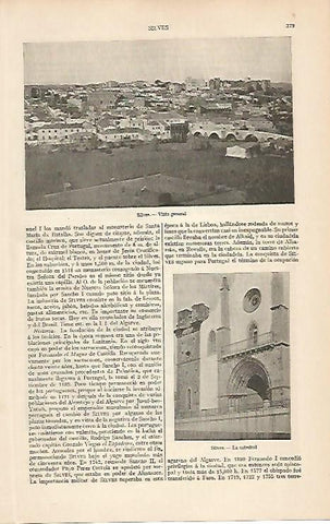 LAMINA ESPASA 2576: Vista general de Silves Portugal