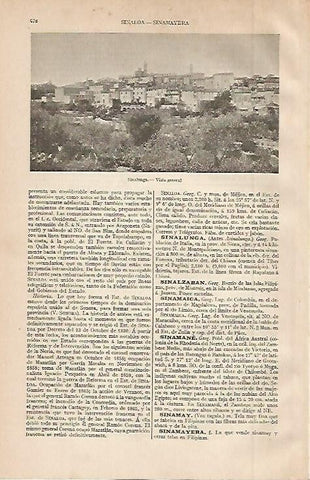LAMINA ESPASA 2611: Vista general de Sinalunga Italia