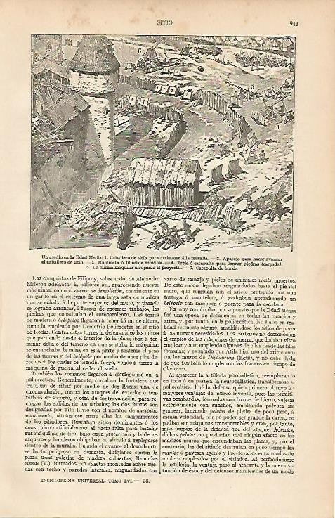 LAMINA ESPASA 2648: Asedio en la Edad Media