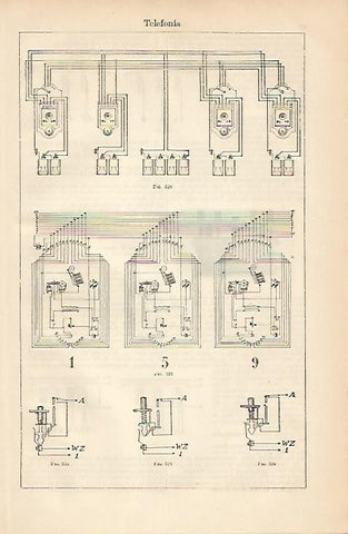 LAMINA ESPASA 2703: Maquinaria de telefono II