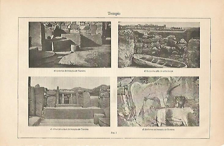 LAMINA ESPASA 2715: Templo de Tarxien Malta