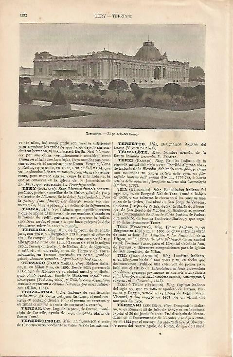 LAMINA ESPASA 2791: Palacio del Congo en Tervueren Belgica