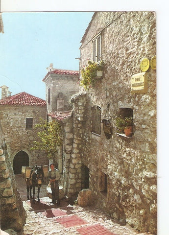 Postal 033888 : La Cote dAzur - Rue pittoresque