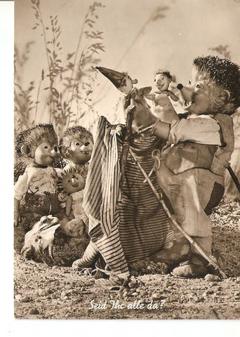 Postal 036384 : Meck aus den Filmen der Gebruder Siehl und Redaktionsigel von 