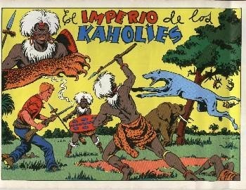 Facsimil: Chispita cuarta aventura numero 09: el imperio de los Kaholies