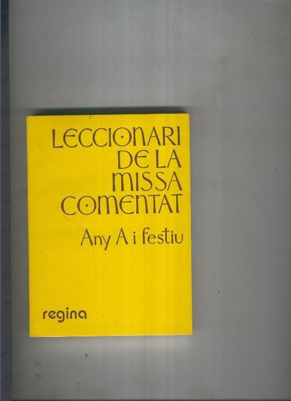Leccionari de la Missa comentat