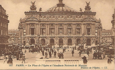 Postal 51024: PARIS - Plaza de la Opera
