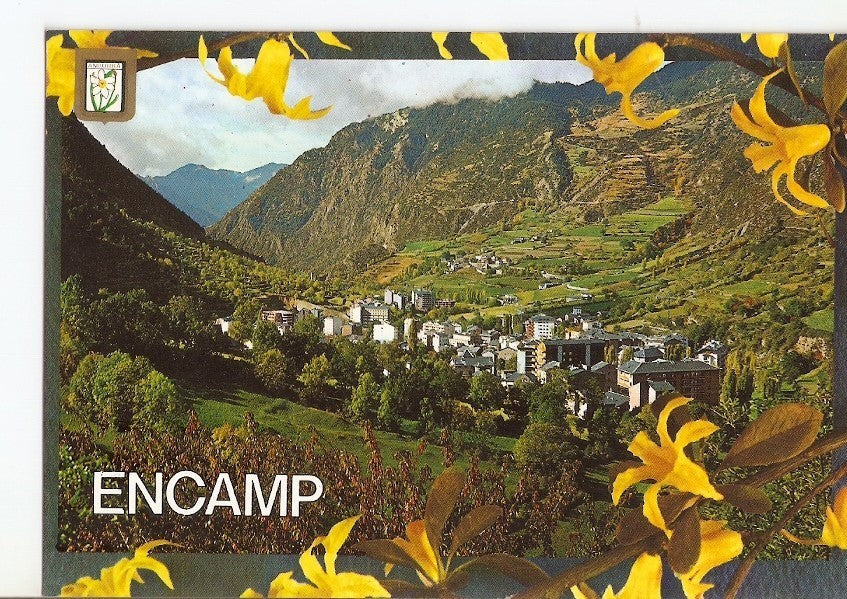 Postal 028003 : Valls dAndorra, Encamp