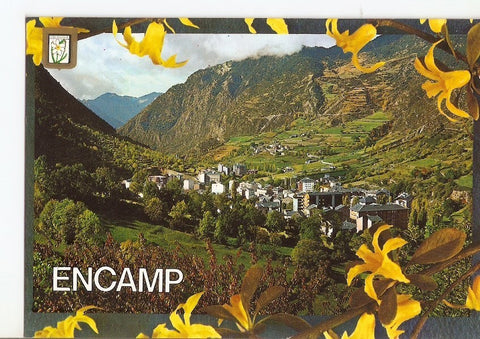Postal 028003 : Valls dAndorra, Encamp
