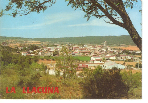 Postal 038401 : La Llacuna. Vista general
