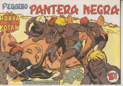 Pequeño Pantera Negra, facsimil numero 134: La horda de Kotan