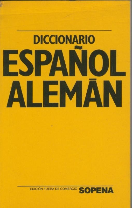 Diccionario Español Aleman