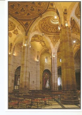 Postal 040221 : Bovedas renacentistas y goticas siglo XIV-XVI Santa Maria la Mayor. Andujar