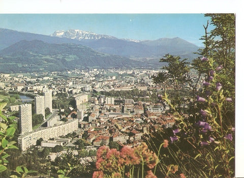 Postal 035008 : Grenoble. Partie Nord de la Ville et le Taillefer
