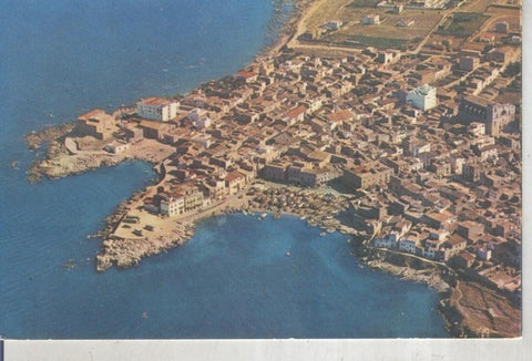 Postal 016041: Vista aerea de La Escala, costa brava