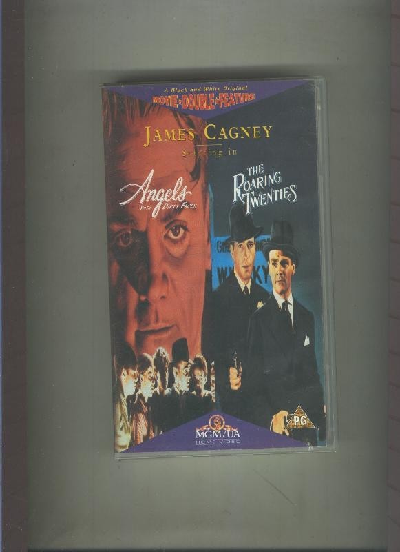 Video VHS: Angels y The roaring Twenties (James Cagney)