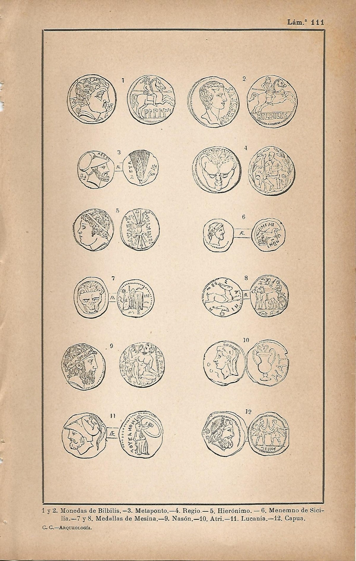 Lamina 111: Numismatica romana